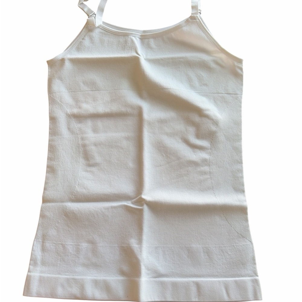 Empetua Shapermint White Shapewear Scoop Neck Cami Size Large